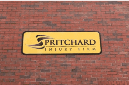 Outside of Pritchard Injury Firm's new office