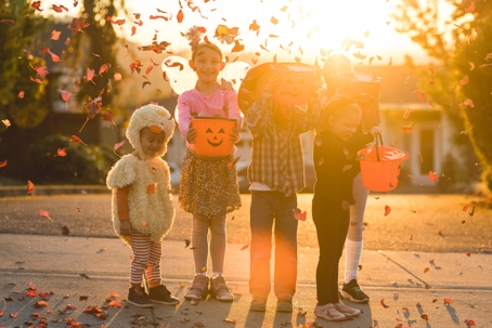 Kids Trick or Treating