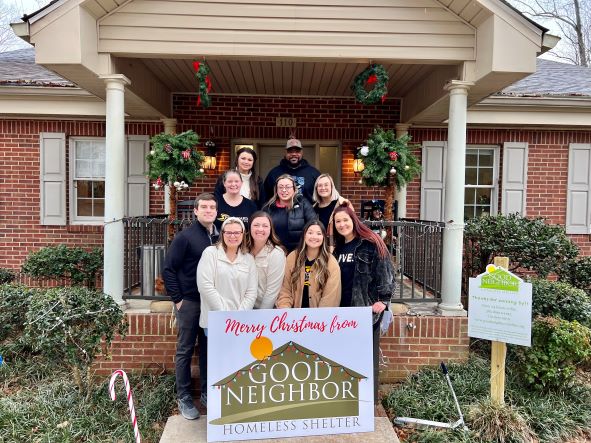 Pritchard Injury Firm at Good Neighbor Homeless Shelter